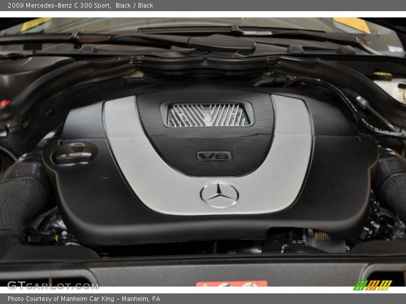 Black / Black 2009 Mercedes-Benz C 300 Sport