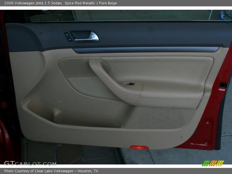 Spice Red Metallic / Pure Beige 2006 Volkswagen Jetta 2.5 Sedan