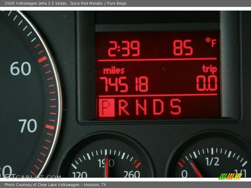 Spice Red Metallic / Pure Beige 2006 Volkswagen Jetta 2.5 Sedan