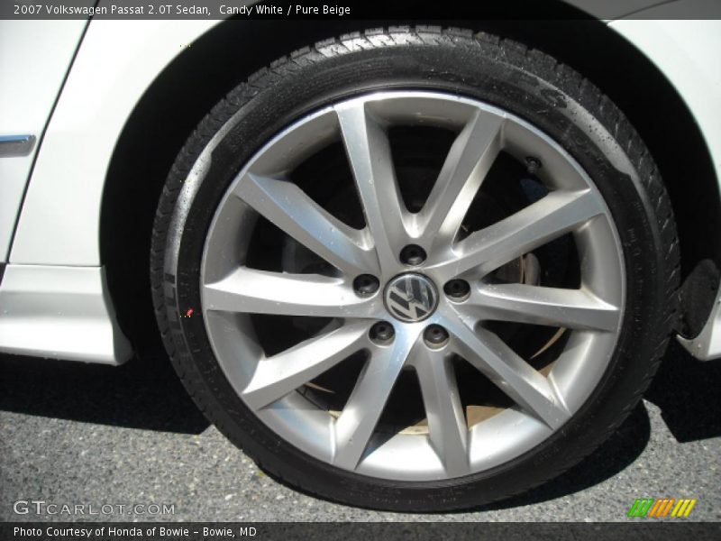 Candy White / Pure Beige 2007 Volkswagen Passat 2.0T Sedan