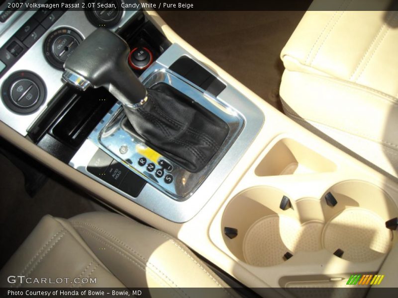 Candy White / Pure Beige 2007 Volkswagen Passat 2.0T Sedan