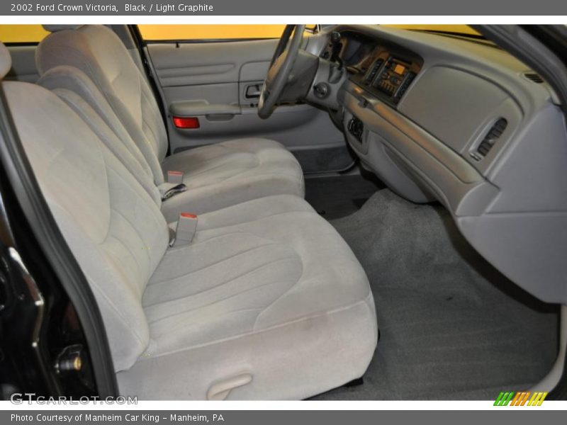 Black / Light Graphite 2002 Ford Crown Victoria