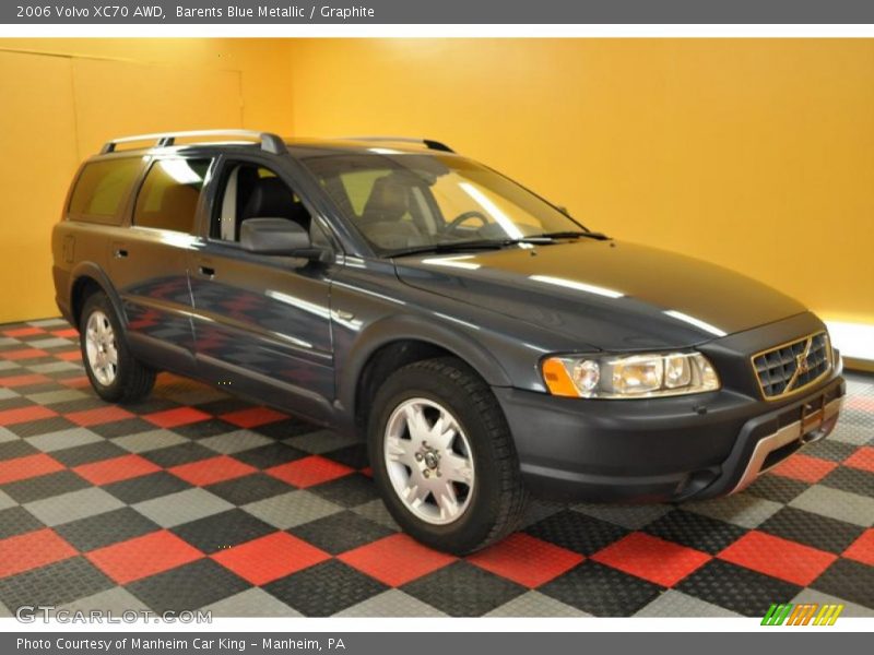 Barents Blue Metallic / Graphite 2006 Volvo XC70 AWD