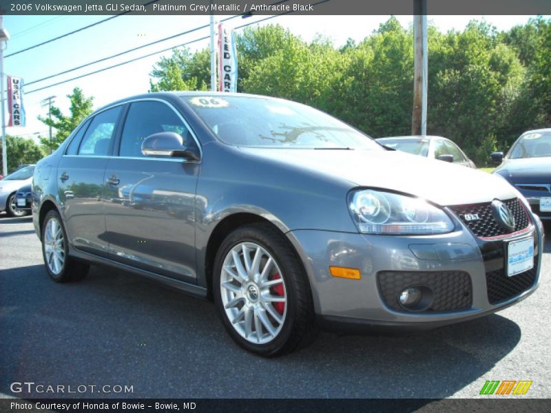 Platinum Grey Metallic / Anthracite Black 2006 Volkswagen Jetta GLI Sedan