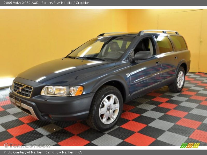 Barents Blue Metallic / Graphite 2006 Volvo XC70 AWD