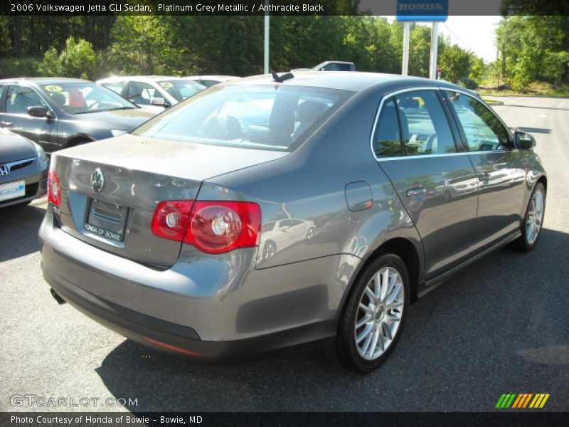 Platinum Grey Metallic / Anthracite Black 2006 Volkswagen Jetta GLI Sedan