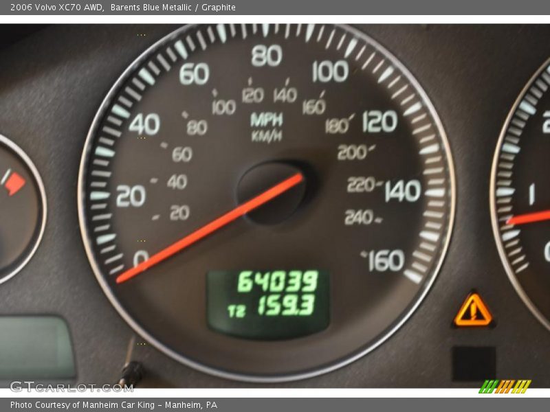 Barents Blue Metallic / Graphite 2006 Volvo XC70 AWD