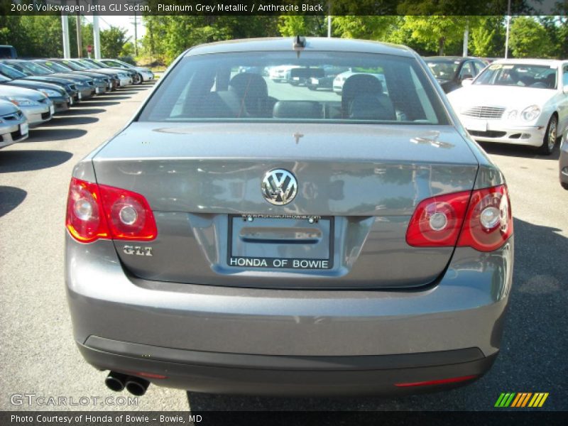 Platinum Grey Metallic / Anthracite Black 2006 Volkswagen Jetta GLI Sedan