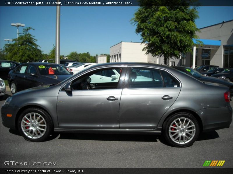 Platinum Grey Metallic / Anthracite Black 2006 Volkswagen Jetta GLI Sedan