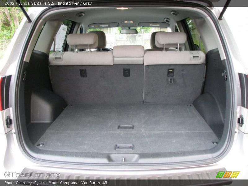 Bright Silver / Gray 2009 Hyundai Santa Fe GLS