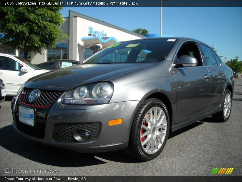 Platinum Grey Metallic / Anthracite Black 2006 Volkswagen Jetta GLI Sedan