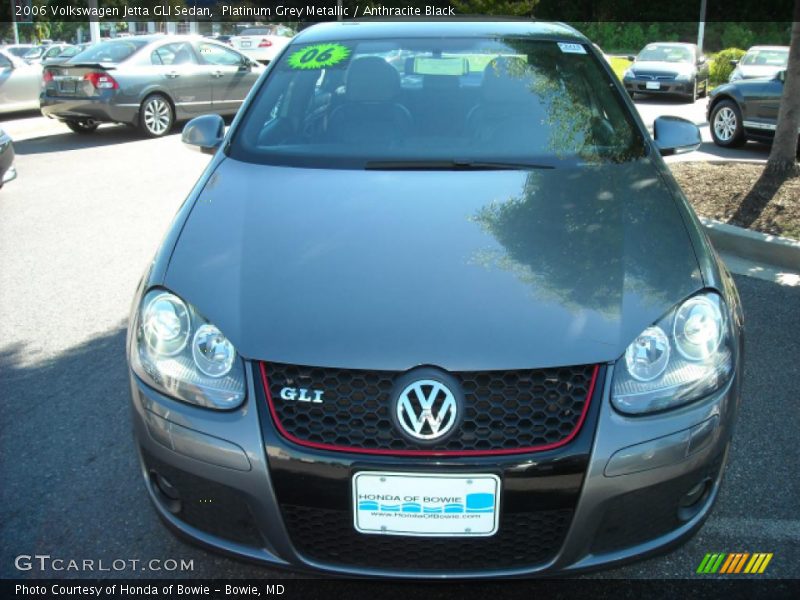 Platinum Grey Metallic / Anthracite Black 2006 Volkswagen Jetta GLI Sedan