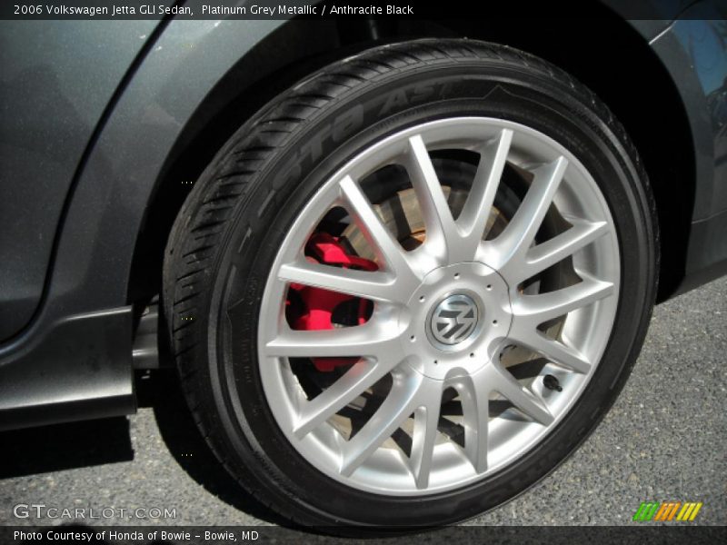 Platinum Grey Metallic / Anthracite Black 2006 Volkswagen Jetta GLI Sedan