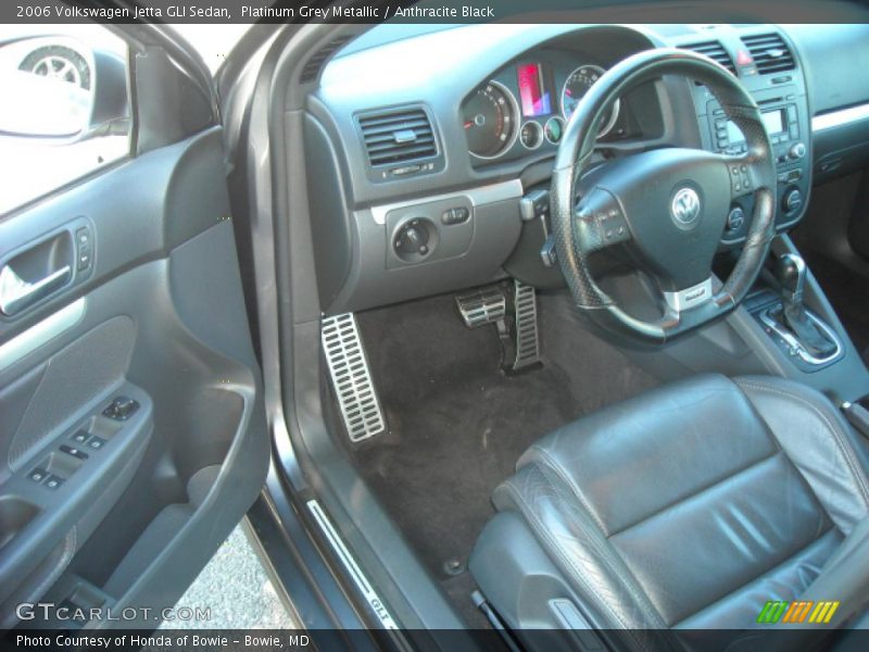 Platinum Grey Metallic / Anthracite Black 2006 Volkswagen Jetta GLI Sedan