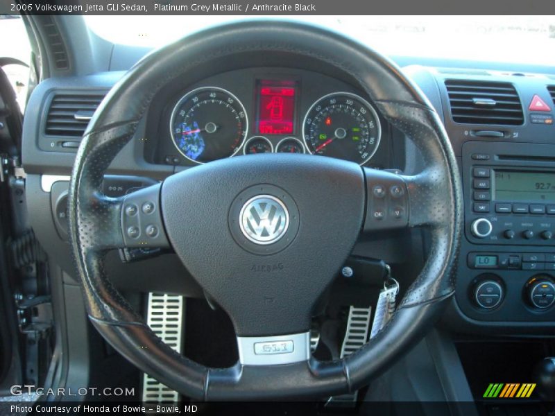 Platinum Grey Metallic / Anthracite Black 2006 Volkswagen Jetta GLI Sedan