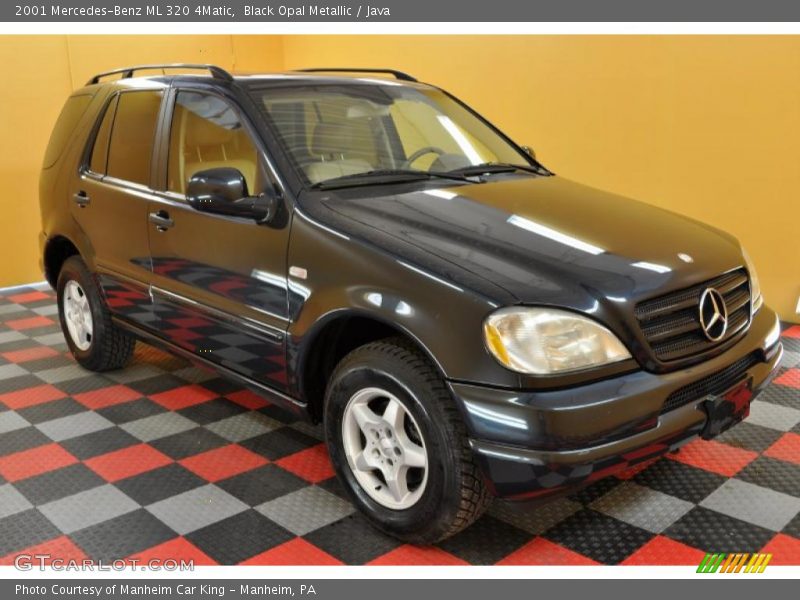 Black Opal Metallic / Java 2001 Mercedes-Benz ML 320 4Matic