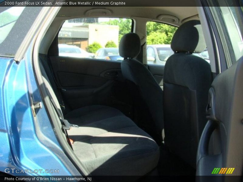 Atlantic Blue Metallic / Medium Graphite 2000 Ford Focus LX Sedan
