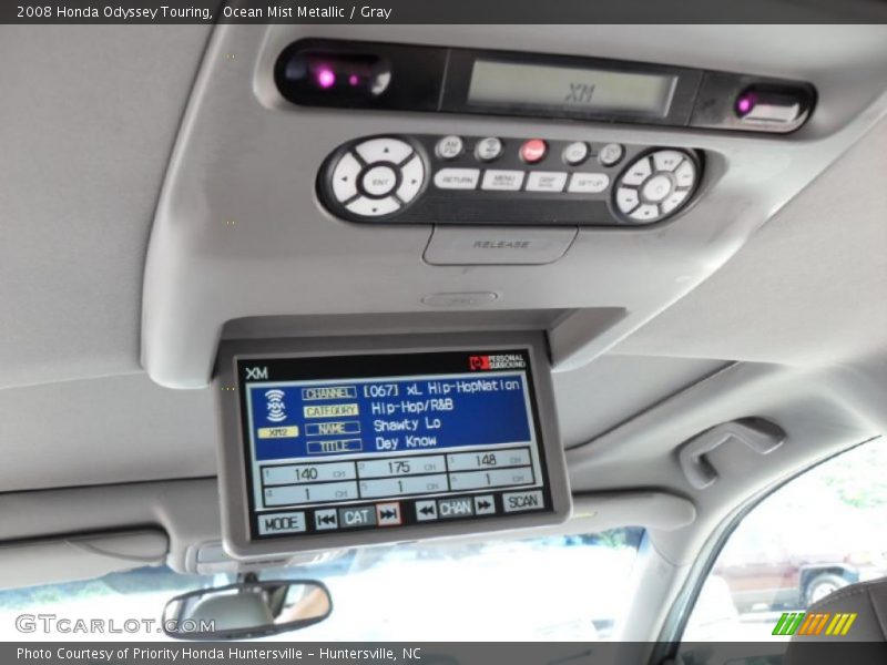 Ocean Mist Metallic / Gray 2008 Honda Odyssey Touring