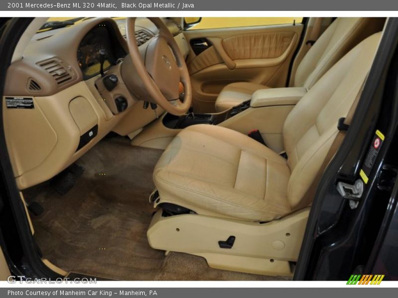 Black Opal Metallic / Java 2001 Mercedes-Benz ML 320 4Matic
