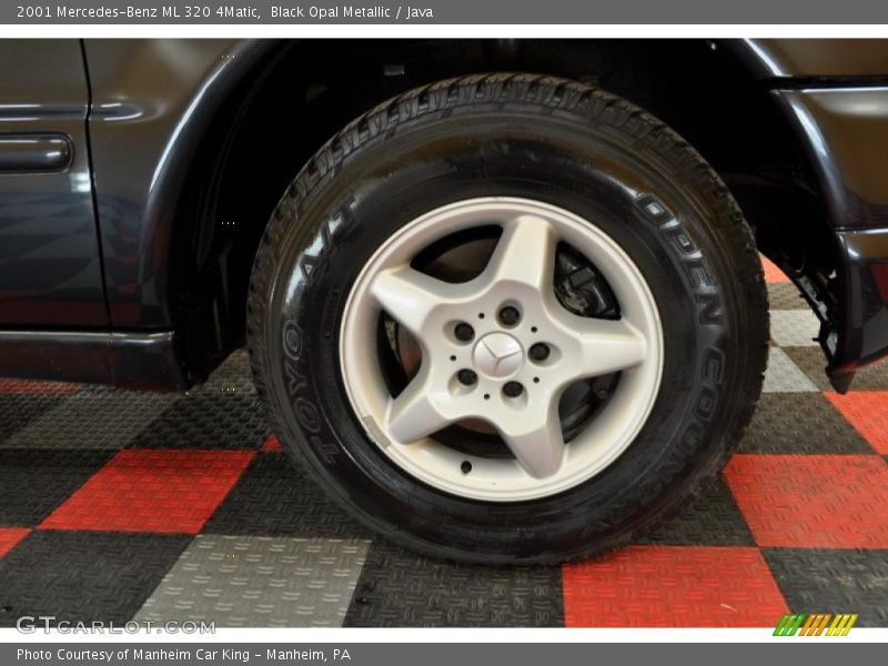 Black Opal Metallic / Java 2001 Mercedes-Benz ML 320 4Matic