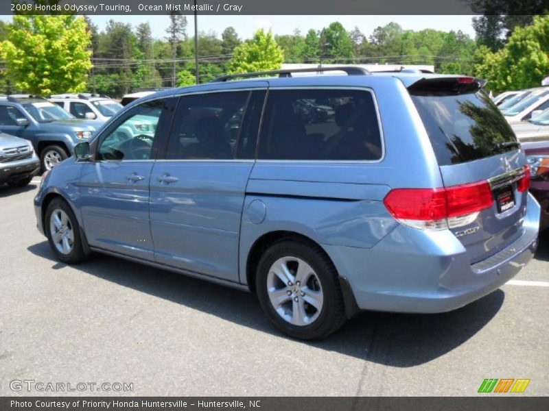 Ocean Mist Metallic / Gray 2008 Honda Odyssey Touring