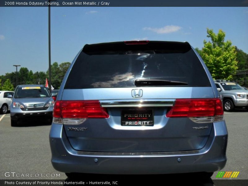 Ocean Mist Metallic / Gray 2008 Honda Odyssey Touring