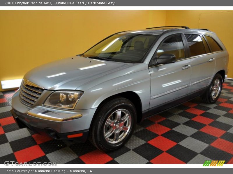 Butane Blue Pearl / Dark Slate Gray 2004 Chrysler Pacifica AWD