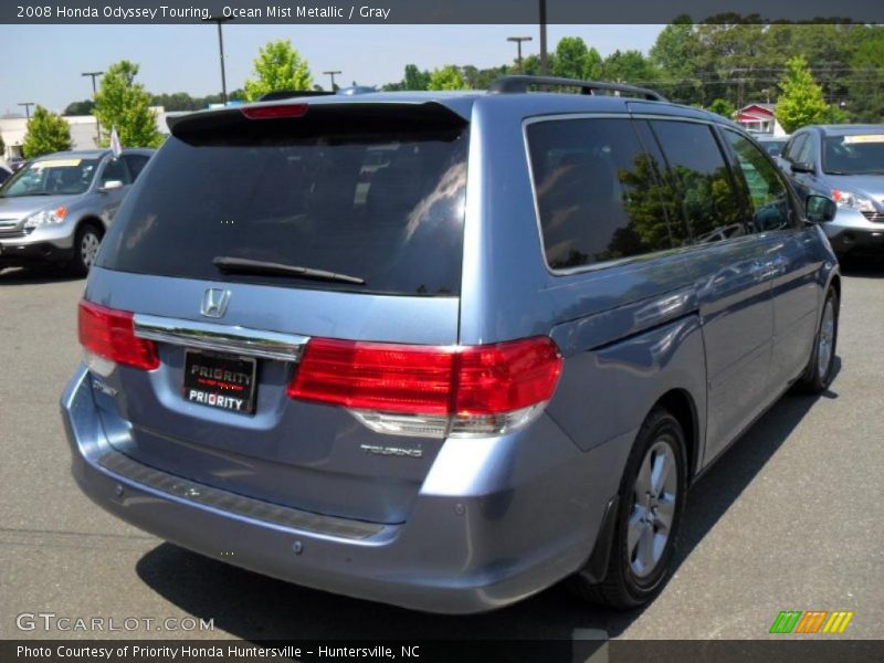Ocean Mist Metallic / Gray 2008 Honda Odyssey Touring