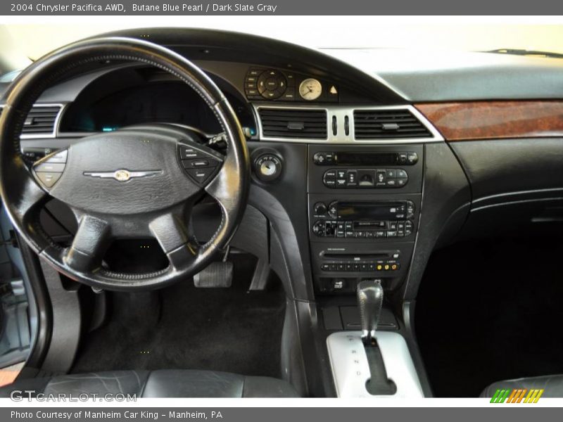 Butane Blue Pearl / Dark Slate Gray 2004 Chrysler Pacifica AWD