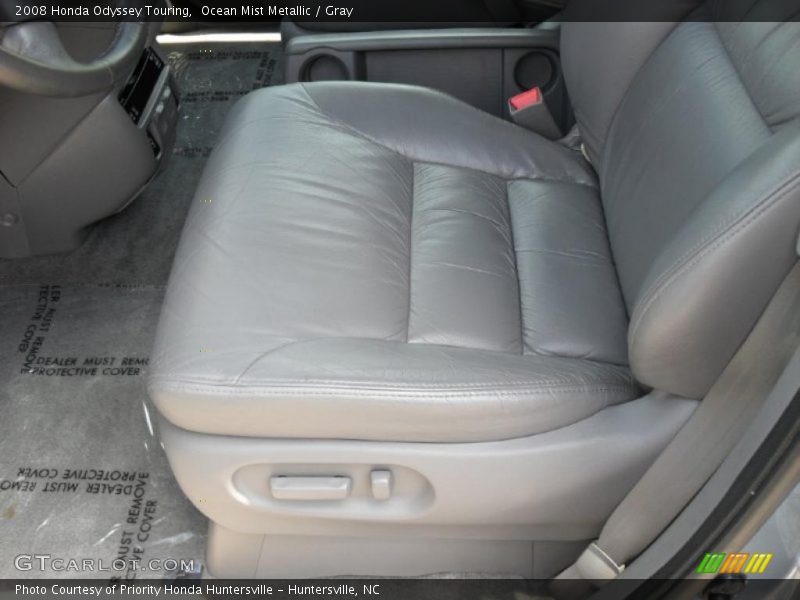 Ocean Mist Metallic / Gray 2008 Honda Odyssey Touring