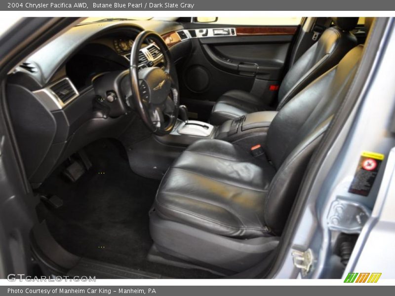 Butane Blue Pearl / Dark Slate Gray 2004 Chrysler Pacifica AWD