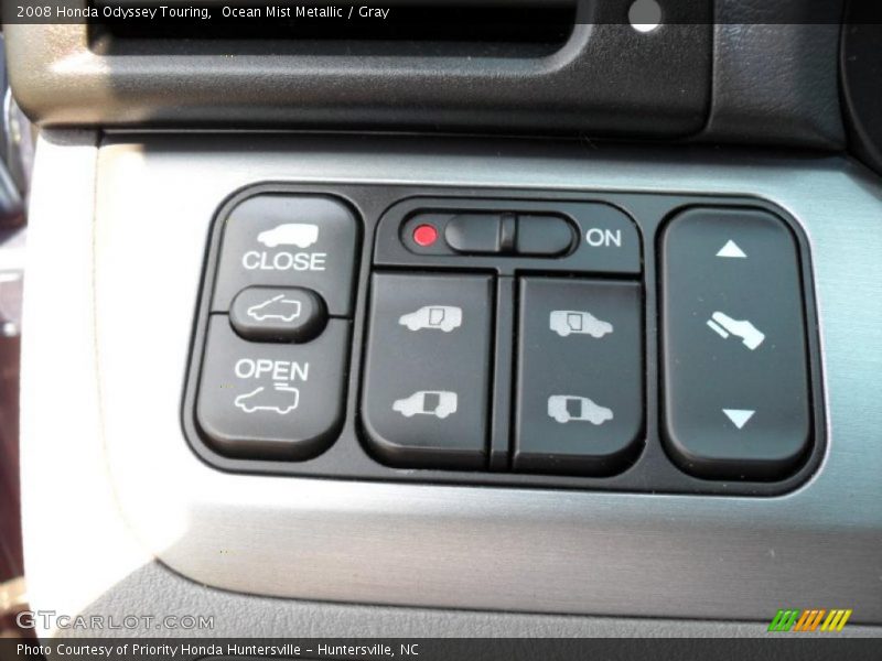 Ocean Mist Metallic / Gray 2008 Honda Odyssey Touring