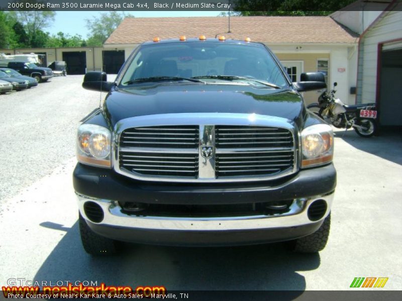 Black / Medium Slate Gray 2006 Dodge Ram 3500 Laramie Mega Cab 4x4