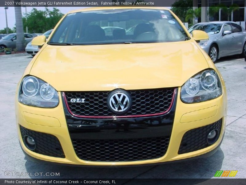 Fahrenheit Yellow / Anthracite 2007 Volkswagen Jetta GLI Fahrenheit Edition Sedan