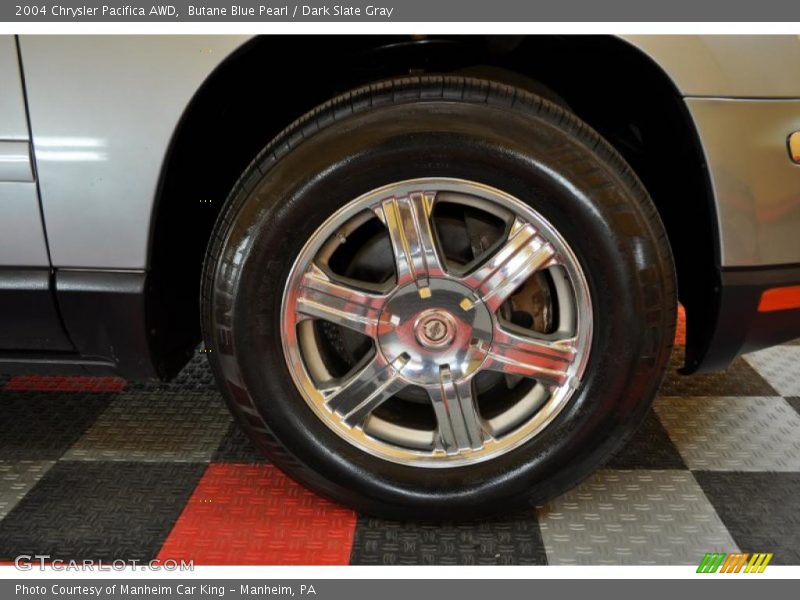 Butane Blue Pearl / Dark Slate Gray 2004 Chrysler Pacifica AWD