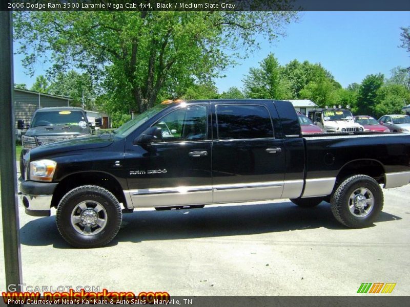 Black / Medium Slate Gray 2006 Dodge Ram 3500 Laramie Mega Cab 4x4
