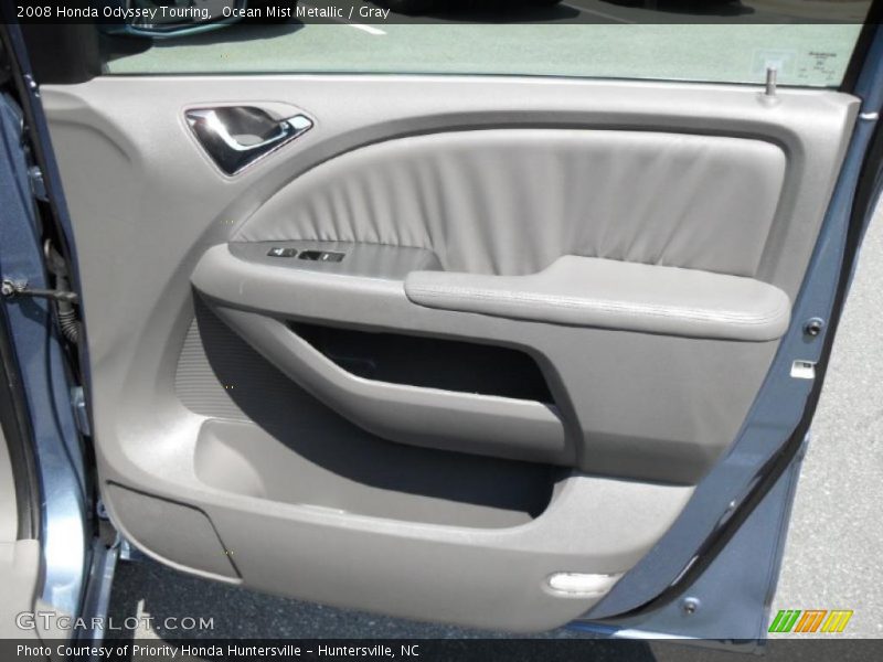 Ocean Mist Metallic / Gray 2008 Honda Odyssey Touring