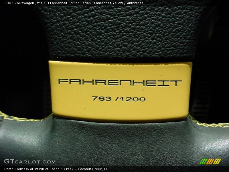 Fahrenheit Yellow / Anthracite 2007 Volkswagen Jetta GLI Fahrenheit Edition Sedan