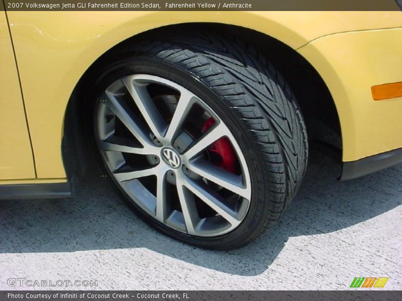Fahrenheit Yellow / Anthracite 2007 Volkswagen Jetta GLI Fahrenheit Edition Sedan