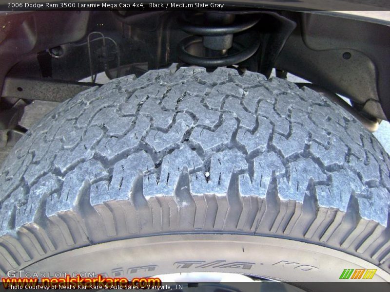 Black / Medium Slate Gray 2006 Dodge Ram 3500 Laramie Mega Cab 4x4