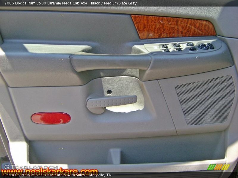 Black / Medium Slate Gray 2006 Dodge Ram 3500 Laramie Mega Cab 4x4