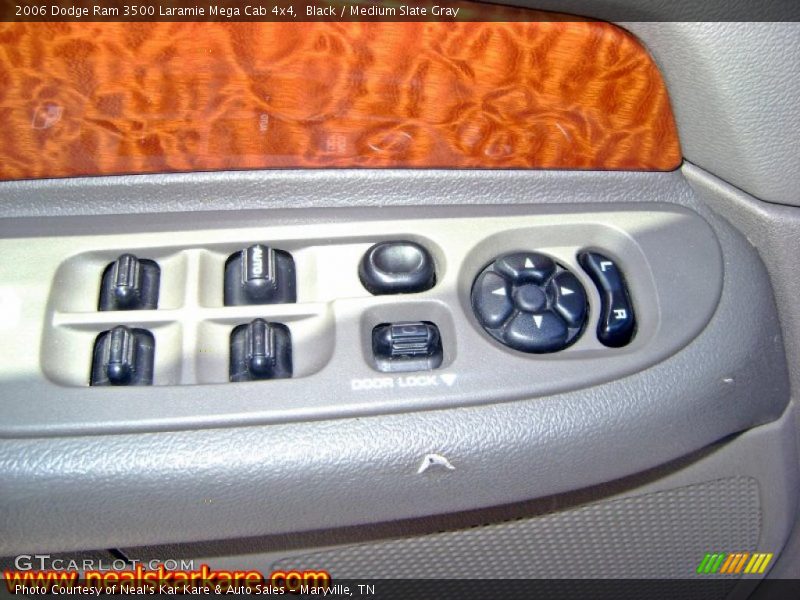 Black / Medium Slate Gray 2006 Dodge Ram 3500 Laramie Mega Cab 4x4
