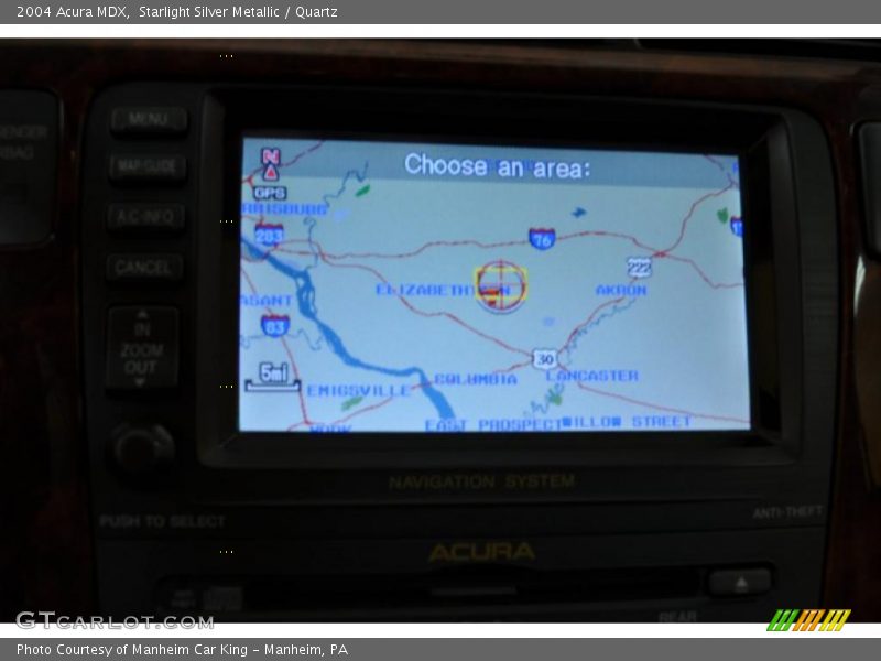Starlight Silver Metallic / Quartz 2004 Acura MDX