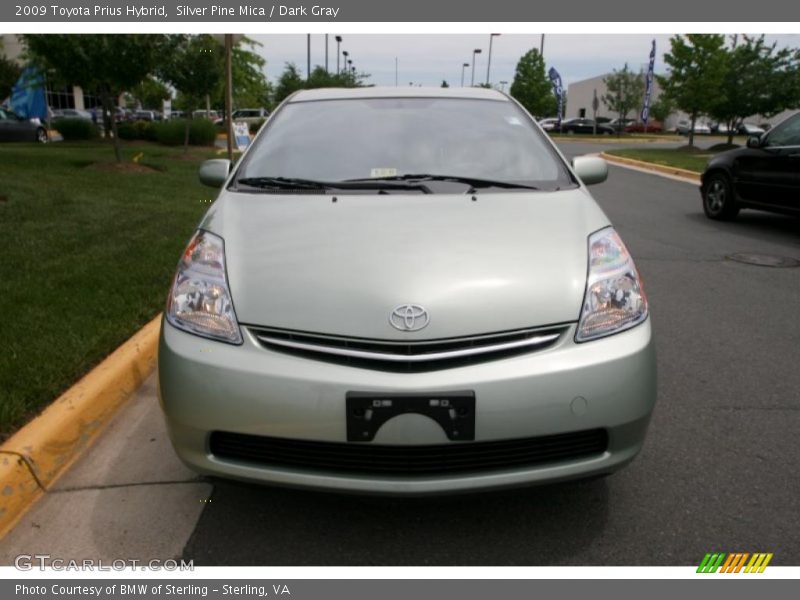 Silver Pine Mica / Dark Gray 2009 Toyota Prius Hybrid