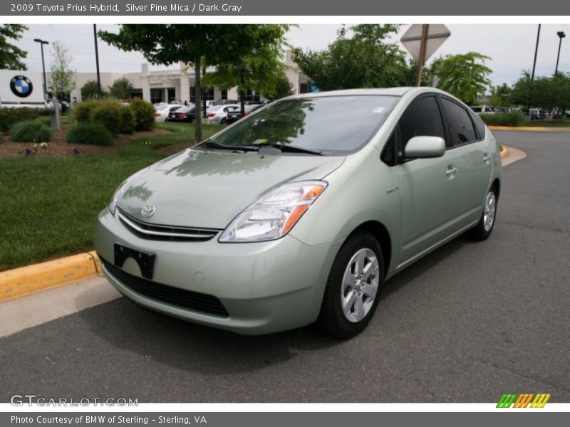 Silver Pine Mica / Dark Gray 2009 Toyota Prius Hybrid