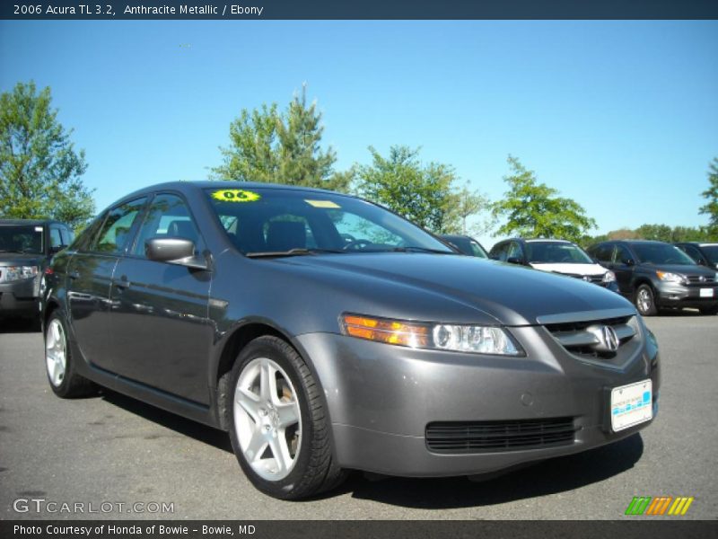 Anthracite Metallic / Ebony 2006 Acura TL 3.2