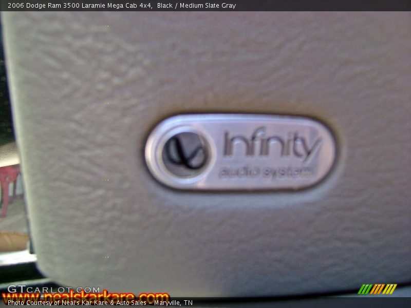 Black / Medium Slate Gray 2006 Dodge Ram 3500 Laramie Mega Cab 4x4