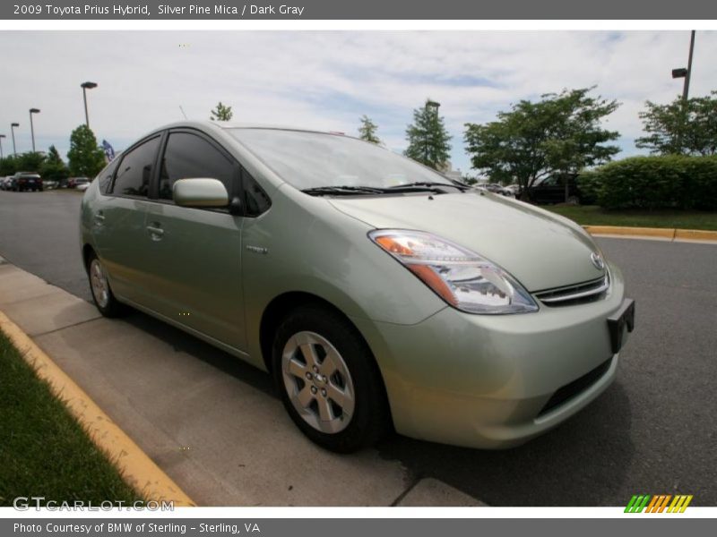 Silver Pine Mica / Dark Gray 2009 Toyota Prius Hybrid