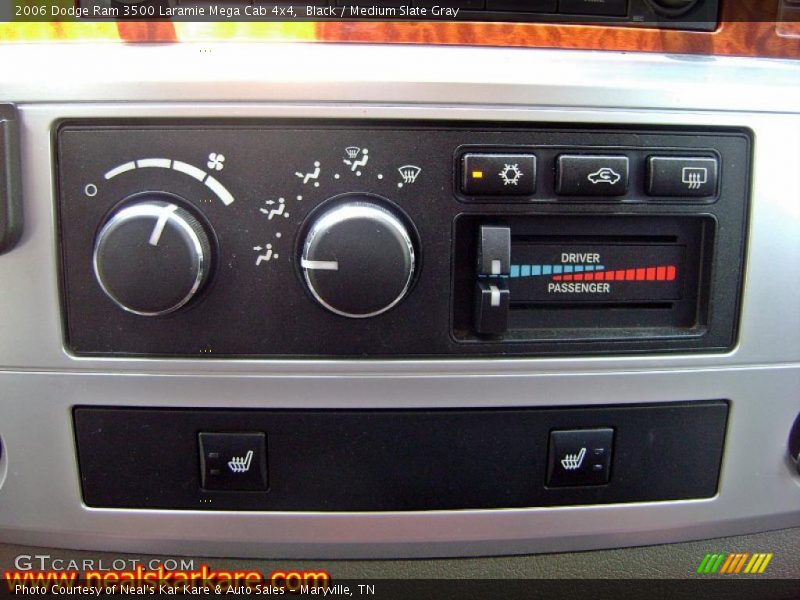 Black / Medium Slate Gray 2006 Dodge Ram 3500 Laramie Mega Cab 4x4