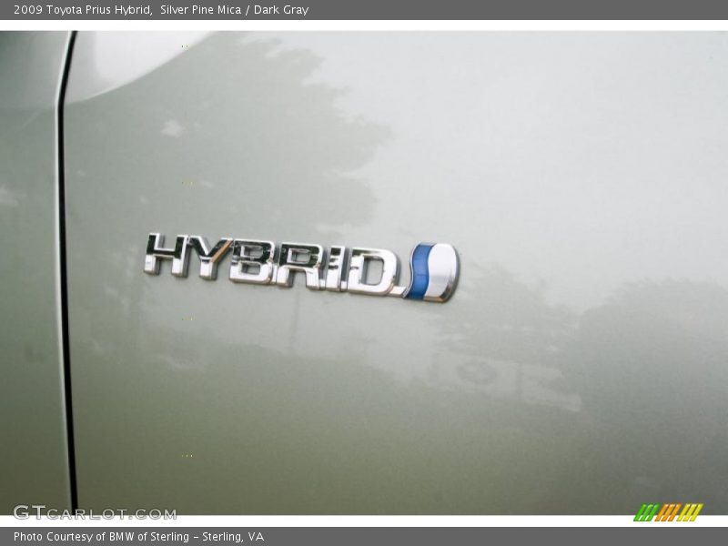 Silver Pine Mica / Dark Gray 2009 Toyota Prius Hybrid